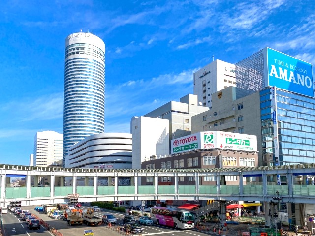 新横浜の街の画像１